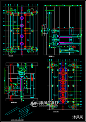 热流道模具图纸下载_热流道模具免费图纸、设计模型大全