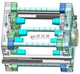 杯子 层叠模具 产品1出8腔